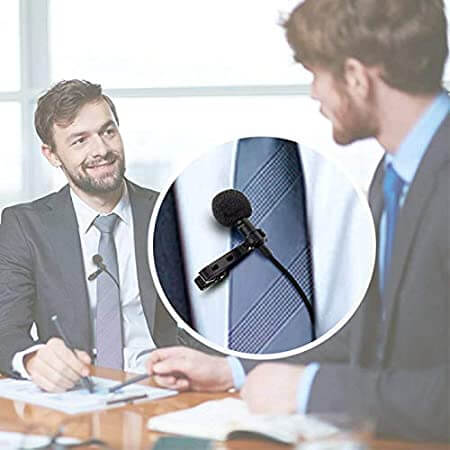 Clip Microphone for Voice Recording