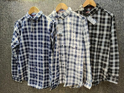 Men's Cotton Check Print Casual Shirt (Combo of 3)