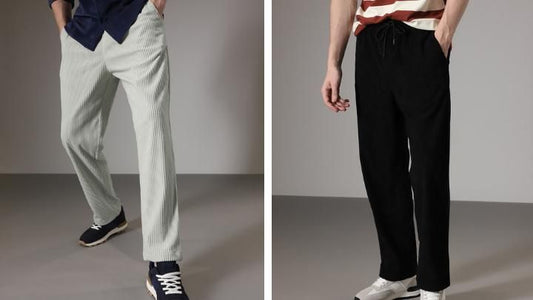 Combo of 2 Mens Caudray Fabric Stylish Pants