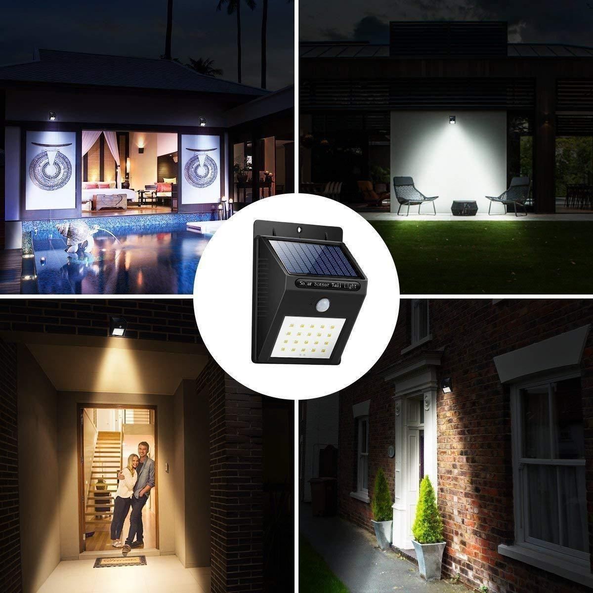 Security Light- 20 LED Bright Outdoor Security Lights