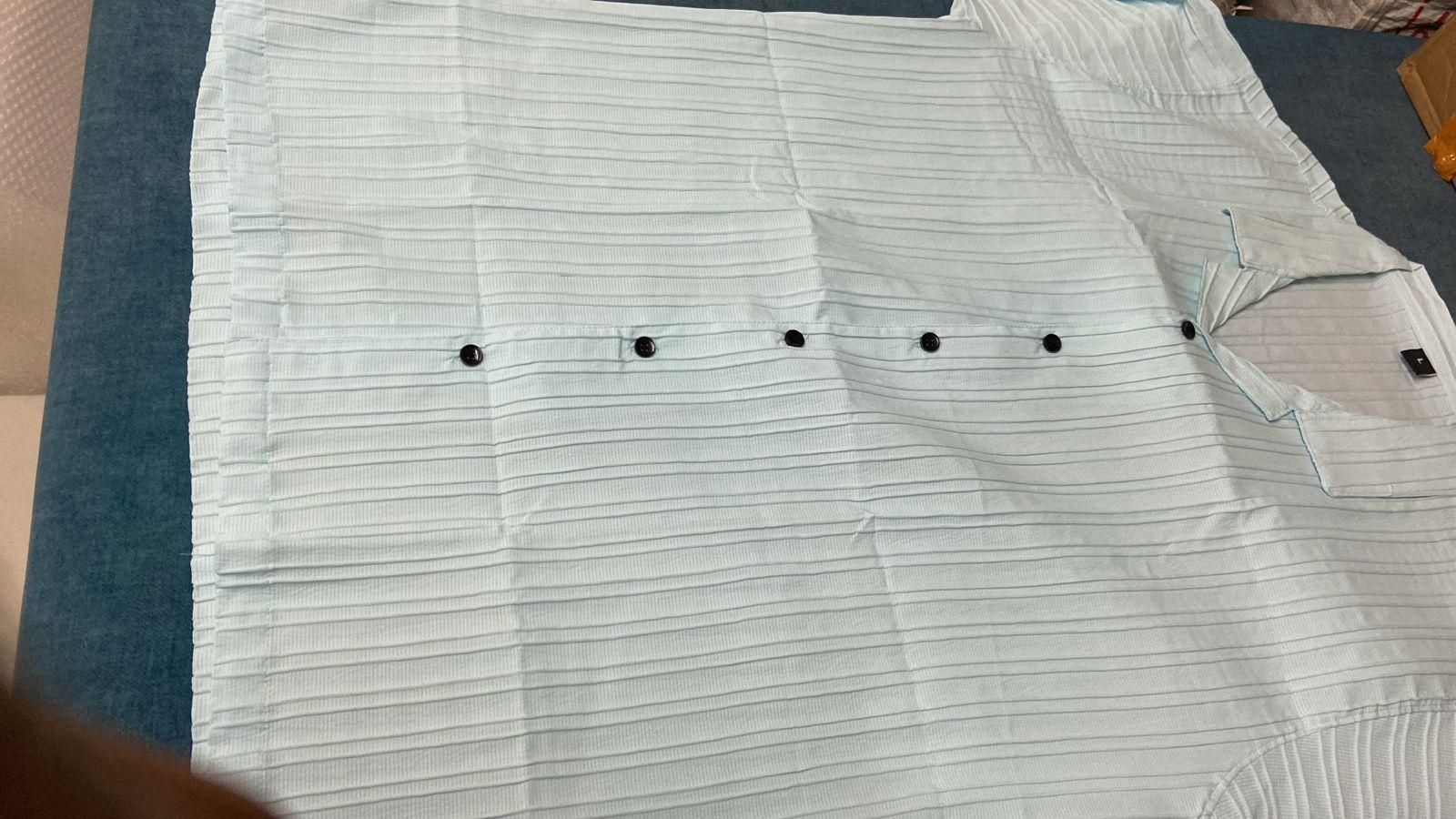 Men's Solid Retro Short Sleeves Button