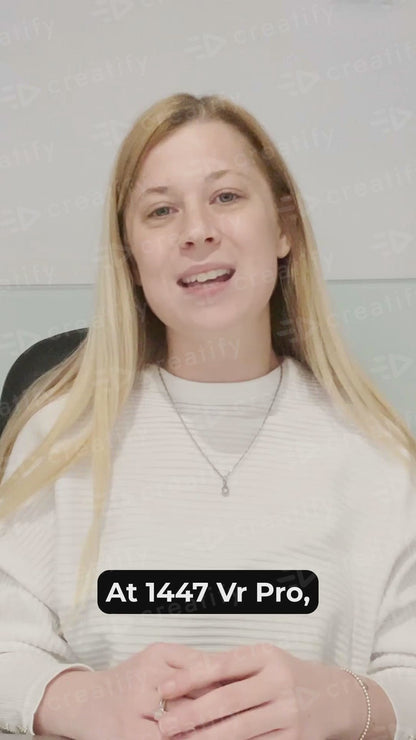 1447 Vr Pro Virtual Reality 3d Glasses Headset